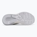 Кросівки для бігу жіночі Under Armour Hovr Turbulence 2 white/white/metallic silver 4