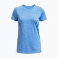 Футболка для тренувань жіноча Under Armour Tech SSC water/white/metallic silver 5