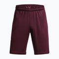 Шорти для тренувань чоловічі Under Armour Tech Graphic dark maroon/beta 5