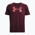 Чоловіча футболка Under Armour Big Logo Fill темно-бордова/туманно-фіолетова/отруйно-червона 4