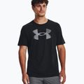 Чоловіча футболка Under Armour Big Logo Fill чорний/сірий/сірий з ореолом