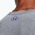 Чоловіча футболка Under Armour з великим логотипом Fill steel light heather/black/royal 4