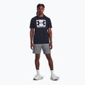 Шорти чоловічі Under Armour Icon Fleece Pitch gray medium heather/white 2