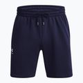 Шорти чоловічі Under Armour Icon Fleece midnight navy/white