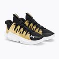 Кросівки для баскетболу жіночі Under Armour W Flow Breakthru 4 black/metallic gold/white 4