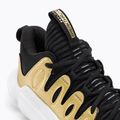 Кросівки для баскетболу жіночі Under Armour W Flow Breakthru 4 black/metallic gold/white 8