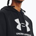 Кофта з капюшоном чоловіча Under Armour Rival Fleece Logo HD black/white 3