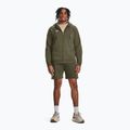 Кофта чоловіча Under Armour Rival Fleece FZ Hoodie marine dd green/white 2
