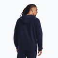 Чоловічий тренувальний світшот Under Armour Rival Fleece FZ темно-синій/білий 3