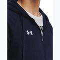 Чоловічий тренувальний світшот Under Armour Rival Fleece FZ темно-синій/білий 4