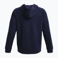 Чоловічий тренувальний світшот Under Armour Rival Fleece FZ темно-синій/білий 6