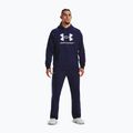 Кофта чоловіча Under Armour Rival Fleece Logo HD midnight navy/white 2