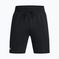 Чоловічі тренувальні шорти Under Armour Rival Fleece чорний/білий 4