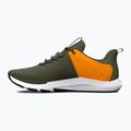 Чоловічі тренувальні кросівки Under Armour Charged Engage 2 із зеленого/помаранчевого/чорного кольору 11