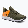 Чоловічі тренувальні кросівки Under Armour Charged Engage 2 із зеленого/помаранчевого/чорного кольору