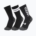 Шкарпетки для тренувань Under Armour Perf Tech Nov Crew 3P black/black/white