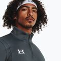 Кофта футбольна чоловіча Under Armour Challenger Midlayer castlerock / white 4