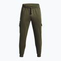 Штани чоловічі Under Armour Rival Fleece Cargo Jogger marine od green / white 5