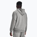 Кофта чоловіча Under Armour Rival Fleece FZ Hoodie castlerock light heather/white 3