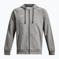 Кофта чоловіча Under Armour Rival Fleece FZ Hoodie castlerock light heather/white 5