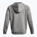 Кофта чоловіча Under Armour Rival Fleece FZ Hoodie castlerock light heather/white 6