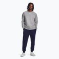 Кофта чоловіча Under Armour Rival Fleece Crew castlerock light heather/white 2