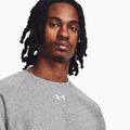 Кофта чоловіча Under Armour Rival Fleece Crew castlerock light heather/white 4