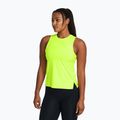 Топ для бігу жіночий Under Armour Laser Tank high-vis yellow/reflective