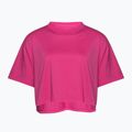 Футболка для тренувань жіноча Under Armour Campus Boxy Crop astro pink/black