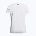 Футболка для тренувань жіноча Under Armour Tech SSV Solid white/black 2