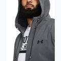 Куртка чоловіча Under Armour Stretch Woven Windbreaker pitch gray/black 3