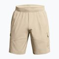 Шорти для тренувань чоловічі Under Armour Stretch Woven Cargo khaki base/black 5