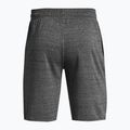 Шорти для тренувань чоловічі Under Armour Rival Terry castlerock light heather/onyx white 6