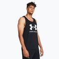 Топ чоловічий Under Armour Sportstyle Logo black/white
