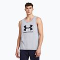 Топ чоловічий Under Armour Sportstyle Logo steel light heather/black