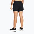 Шорти для бігу жіночі Under Armour Fly By 2in1 black/black/reflective 3