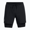 Шорти для бігу чоловічі Under Armour Launch 5" 2in1 black/black/reflective 5