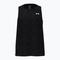 Футболка для тренувань жіноча Under Armour Tech Tank Twist black/white