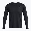 Лонгслів для бігу чоловічий Under Armour Launch black/reflective