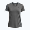 Футболка для тренувань жіноча Under Armour Tech SSV Solid castlerock/black