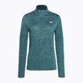 Кофта жіноча Under Armour Tech 1/2 Zip-Twist hydro teal/white 3