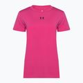 Футболка для тренувань жіноча Under Armour Off Campus Core astro pink/black