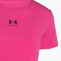 Футболка для тренувань жіноча Under Armour Off Campus Core astro pink/black 3