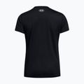 Футболка для тренувань жіноча Under Armour Tech SSV Solid black/white 2