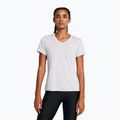 Жіноча тренувальна футболка Under Armour Tech V-Twist halo gray/white