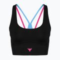 Легінси для тренувань жіночі Under Armour Project Rock LG Grind Sportlette black/viral blue/astro pink