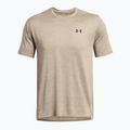 Футболка для тренувань чоловіча Under Armour Tech Vent timberwolf taupe/black 3