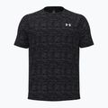 Футболка для тренувань чоловіча Under Armour Tech Textured black/white