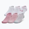 Шкарпетки для тренувань Under Armour Essential No Show 6 Pack pink elixir/prime pink/pink elixir