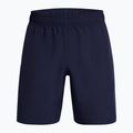 Шорти для тренувань чоловічі Under Armour Tech Woven Wordmark midnight navy/white